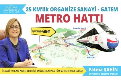 OSB-GATEM, metro hattı ile birleşecek