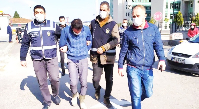 OSB’de plakasız araçla yol kesip gasp yapan 2 kişi tutuklandı