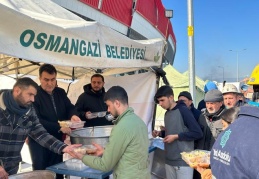 Osmangazi Belediyesi, deprem bölgesine iftar yemeği verecek