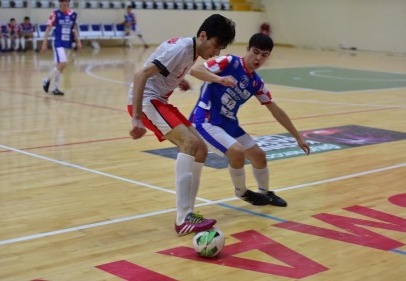 Osmaniye'de futsal grup müsabakaları yapıldı