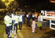 Osmaniye'de otoyolda zincirleme kaza: 3'ü polis 5 yaralı