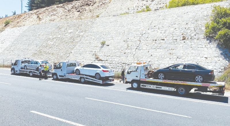 Osmaniye’de TAG otoyolunda 2 ayrı zincirleme kazada 7 yaralı