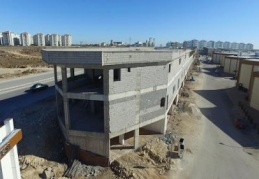 Oto Galericiler Sitesi’nin inşaat çalışması sürüyor