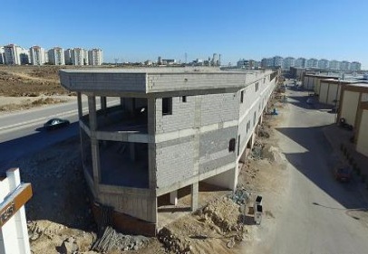 Oto Galericiler Sitesi’nin inşaat çalışması sürüyor