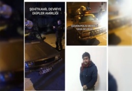 Oto hırsızlık şüphelisi suçüstü yakalandı