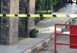 Otobüs Terminaline bırakılan çanta paniğe neden oldu