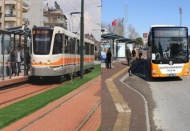 Otobüs ve tramvay ücretsiz
