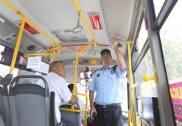 Otobüslerde klima denetimi yapıldı