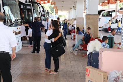 Otogara bayram bereketi gelmedi