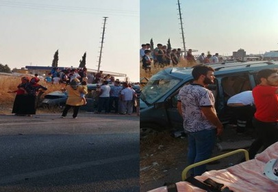 Otomobil ile hafif ticari araç çarpıştı, 1 ölü, 7 yaralı
