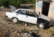 Otomobil takla attı 