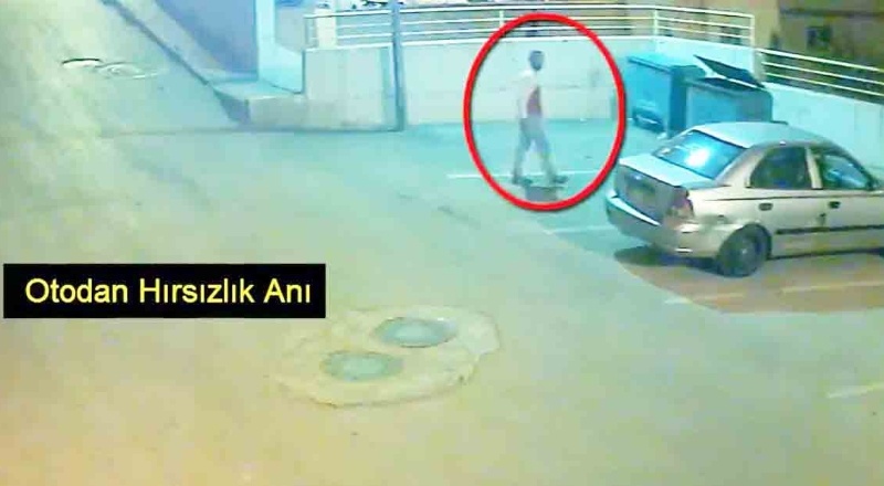 Otomobilden cep telefonu çaldı