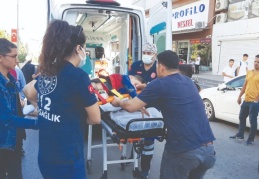 Otomobilin çarptığı öğrenci ağır yaralandı