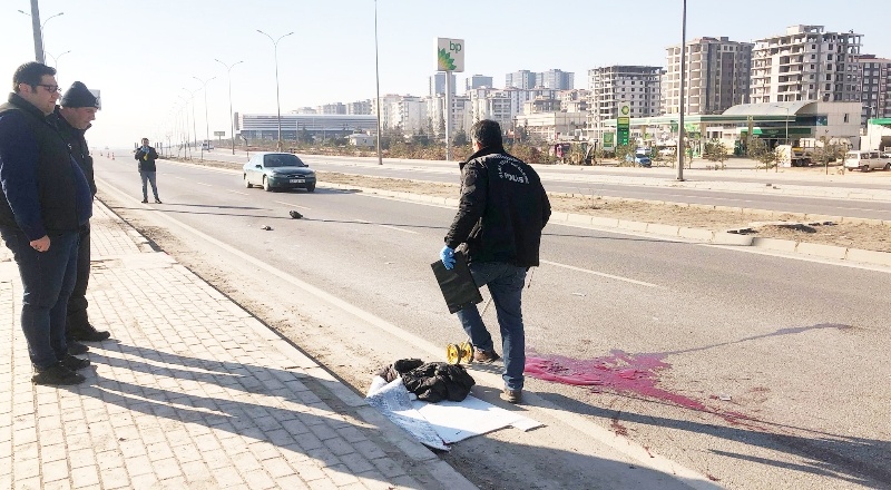 Otomobilin çarptığı yaya hayatını kaybetti