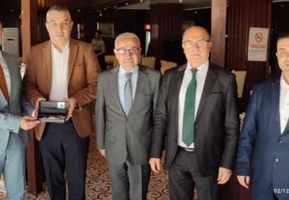 Özbey Tan için veda yemeği düzenlendi