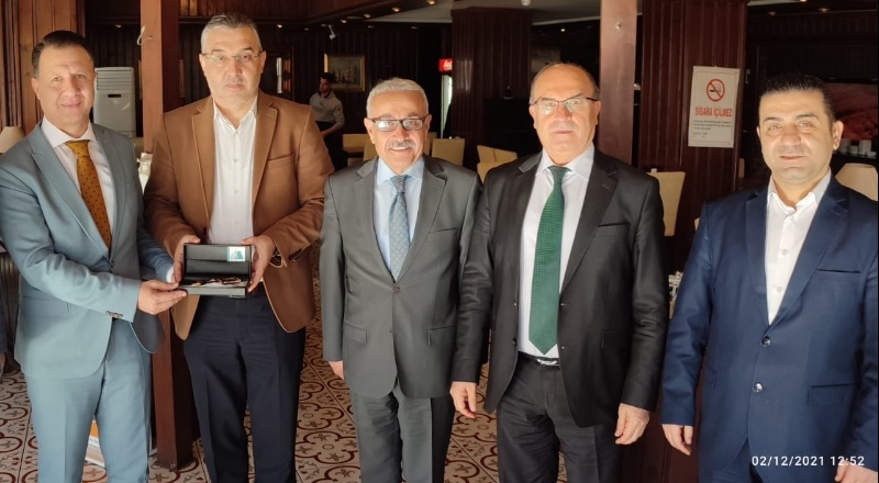 Özbey Tan için veda yemeği düzenlendi