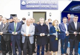 Özdemirbey Mahallesi sosyal tesislere kavuştu