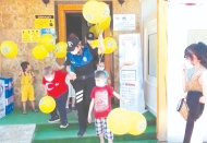 Özel çocuklar lunaparkla tanıştı