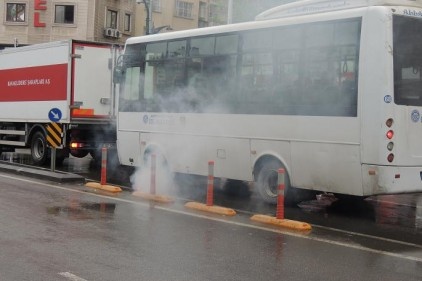 Özel Halk Otobüsler zehir saçıyor