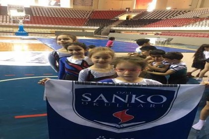 Özel Sanko Okulları, Jimnastik Şampiyonası&#8217;nda il ikincisi oldu