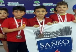 Özel Sanko Okulları Minik Kız Takımı il birincisi oldu