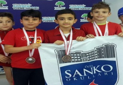Özel Sanko Okulları Minik Kız Takımı il birincisi oldu
