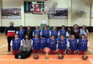 Özel SANKO Okulları Yıldız Kızlar Basketbol Takımı il ikincisi oldu