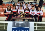 Özel Sanko Okulları Yıldız Kızlar takımı il birincisi