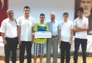 Özel Seçkin Anadolu ve Fen Lisesi öğrencileri Gaziantep 1.si oldu