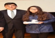 Özel Seçkin Fen Lisesi Öğrencisi Safiye Özcan il 2.si 