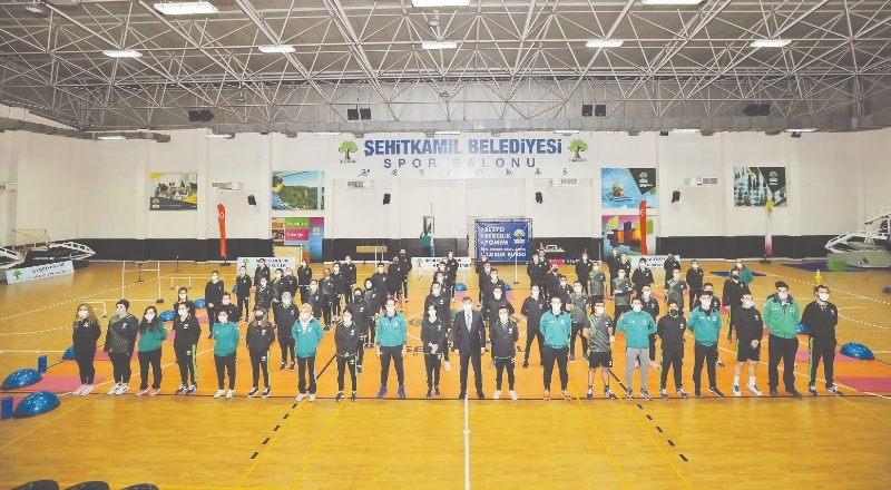 Özel yetenek sınavlarına hazırlık kursunda spor insanları yetişiyor