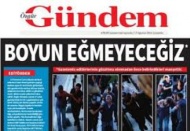 Özgür Gündem Dayanışmayla Bayilerde: "Boyun Eğmeyeceğiz" 