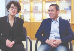 Özlem Türeci ve Uğur Şahin’den Covid-19 müjdesi: Tamamen durduracak