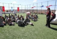 PaintBall eğitimi verildi