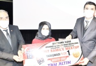 Paintball Turnuvası’nda dereceye girenler ödüllerini aldı