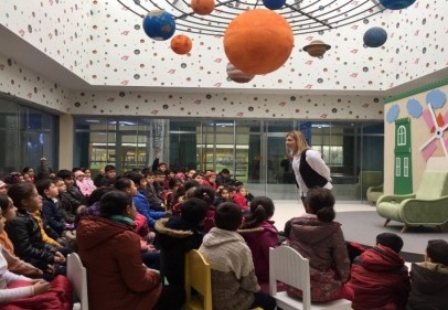 Pandomim gösterisiyle kitap ve doğa mesajı verildi