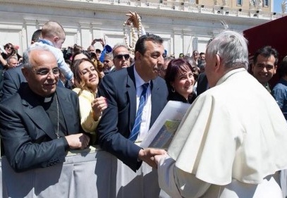 Papa barış süreci için de dua etti!