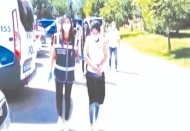 Para kasasını çalan hırsızlar önce kameralara, sonra polise yakalandı