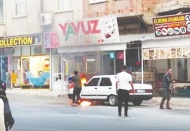 Park halindeki otomobil alev aldı