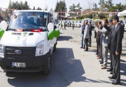 Park ve Bahçeler Müdürlüğü’ne 78 yeni araç alındı