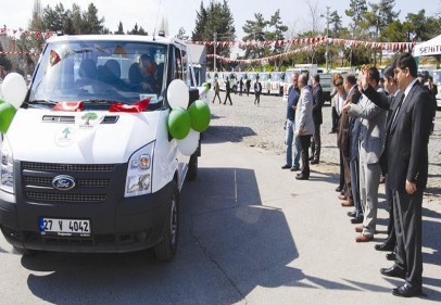 Park ve Bahçeler Müdürlüğü’ne 78 yeni araç alındı
