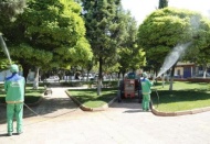 Parklar ve yeşil alanlar yaza hazırlanıyor