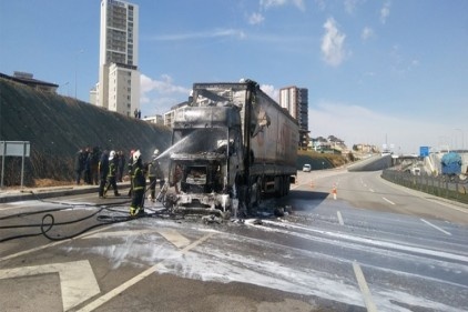 Patlama korku dolu anlar yaşattı 