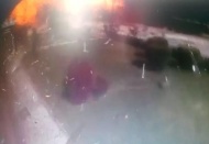 Patlama ve panik hali kameralara yansıdı