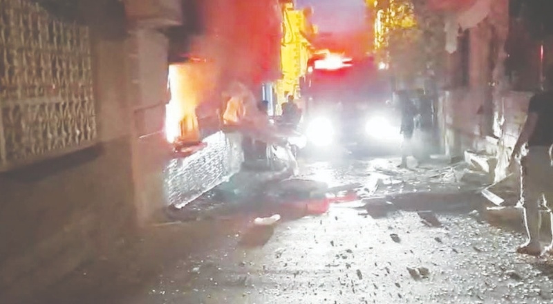 Patlamanın nedeni mutfak tüpü