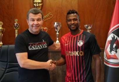 Patrick Twumasi Gazişehir Gaziantep'te