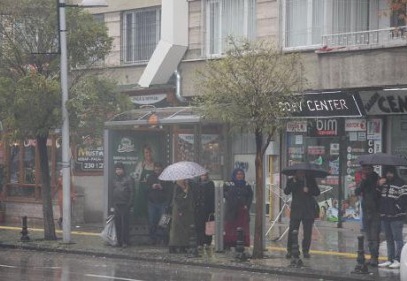 Pazara yağış geliyor