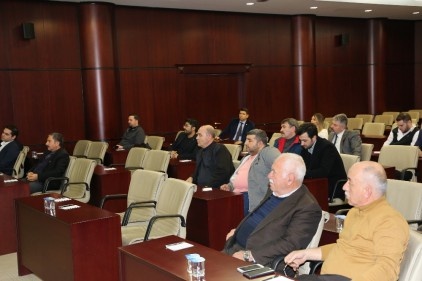 Pazarlama ve tahsilat, markalaşma konularında görüş alış verişinde bulunuldu