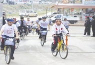 Pedallar bu kez organ bağışına dikkat çekmek için çevrildi