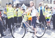 Pedallar sağlıklı yaşam için çevrildi